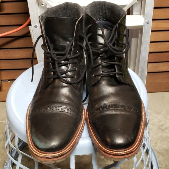 Johnston & Murphy Other - J&M 1850 oxford karnes black boot size 10.5